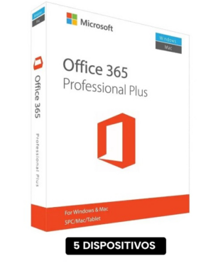 Licencia Office 365 - 5 Dispositivos