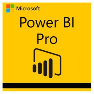 Microsoft Power BI Pro – 100 Usuarios – 1 año —